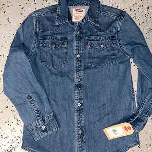 Levi's® Big Boys Long-Sleeve Barstow Twill Western Shirt